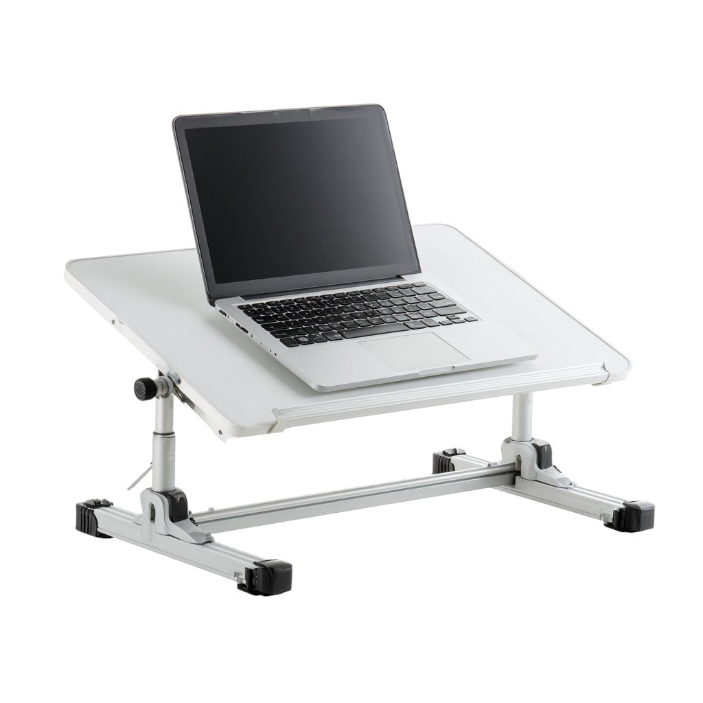 Sarex Adjustable Ergonomic Desk - Cloud White