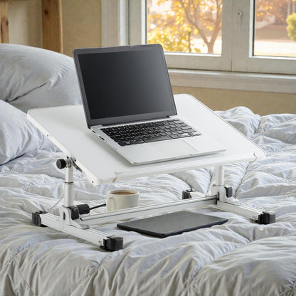 Sarex Adjustable Ergonomic Desk - Cloud White