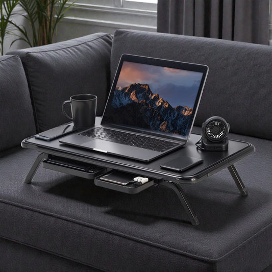Sarex Tech Lap Desk - Matte Black